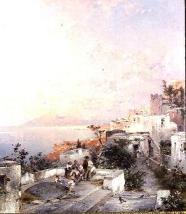 Posilipo, Naples — Franz Richard Unterberger