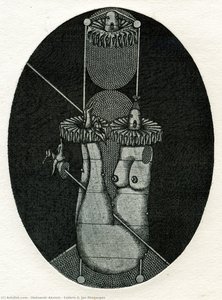 Exlibris G. Jan Rhebergen — Oleksandr Aksinin