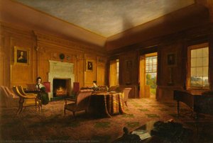 The Interior Of The Drawing Room At Haddo — Džejms Giles