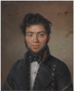 Portrait Of A Second Maître In The French Navy — Auguste Jean Baptiste Vinchon