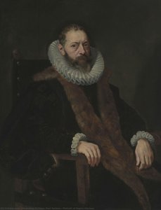 Portrait Of Rogier Clarisse — Workshop Of Peter Paul Rubens