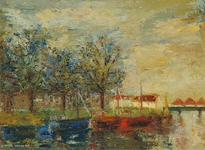 Fishing Fleet Wharf, Rye, East Sussex — Lionel F Tebbutt