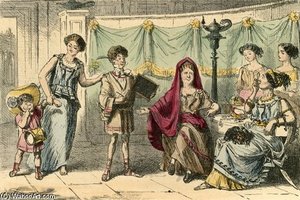 The Mother Of The Gracchi — John Leech