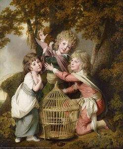 The Synnot Children — Joseph Wright Of Derby, Neoclassicism