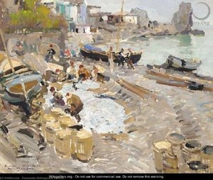 View Of Gurzuf — Konstantin Alexeievitch Korovin