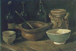 Životinja Sa Keramikom I Flašama — Vincent Van Gog