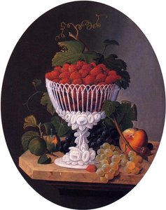 Still Life With Strawberries — Severin Roesen