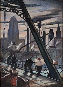 City Scene — George Benjamin Luks
