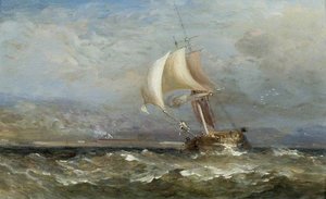Seascape — David Cox The Elder