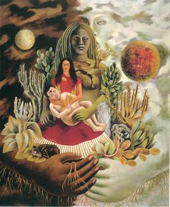 Sin Título (632) — Frida Kahlo, Surrealist Painting