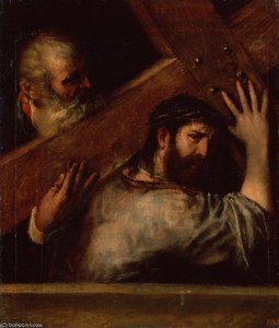 Carring Of The Cross — Titian, Baroque Renaissance Painting
