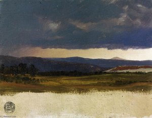 Hudson Valley, Near Olana, New York — Frederic Edwin Church