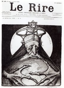 Caricature Of The Family Rothschild From 'le