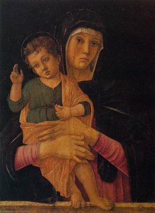 Madonna With Child Blessing — Giovanni Bellini