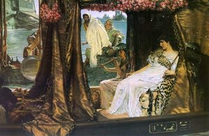 Antony And Cleopatra — Lourens Alma Tadema