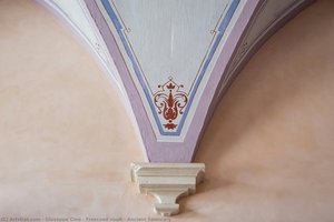 Frescoed vault - Ancient Seminary