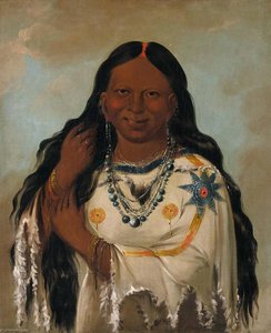 Kay A Gís Gis, A Young Woman — George Catlin, Contemporary Realism