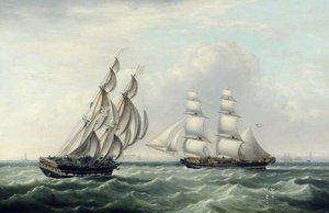 The Snow 'chase' And The Brig 'dagger' — John Ward