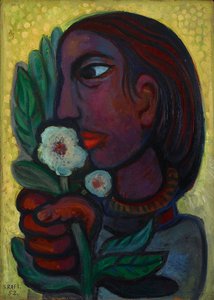Femme À La Fleur — Samir Rafi