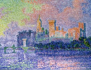 Evening, Avignon (Château des Papes)