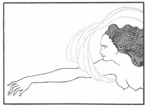 Flosshilde — Aubrey Vincent Beardsley