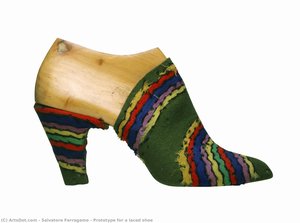 Prototype For A Laced Shoe — Salvatore Ferragamo, Pop Art