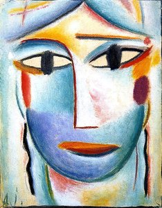 Savior's Face — Alexej Von Jawlensky, Expressionist Style