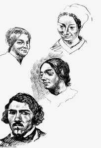 Página De Un Cuaderno — Eugène Delacroix