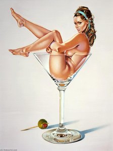 Martini Miss — Mel Ramos