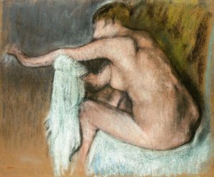 Woman Drying Her Arm — Edgar Degas