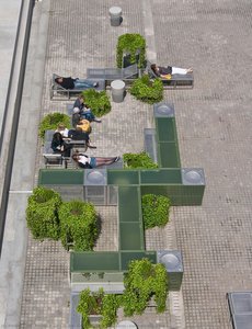 Andrea Blum: Gardens + Fountains + Summer Café, 2008 — Andrea Blum