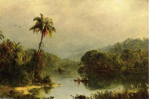 Tropical Landscape 1 — Frederic Edwin Church