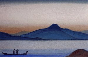 Boris And Gleb Sketch — Nicholas Roerich