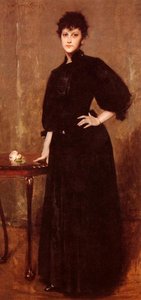 Portrait Of Mrs. C. — William Merritt Chase