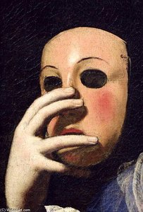 Woman With A Mask