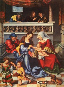 Holy Family — Lucas Cranach The Elder