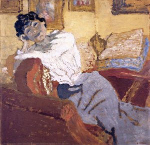 Madame Hessel in ihrem Boudoir