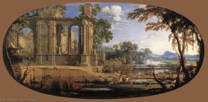 Landscape With Ruins — Patel Pierre (patel Le Père), Baroque