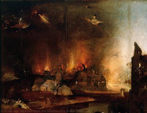 The Temptation Of St. Anthony (detail) — Hieronymus Bosch, Northern Renaissance