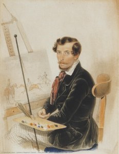 The painter Josef (Joseph) Heicke