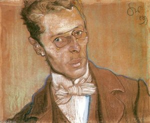 Portrait Of Wincenty Parv — Stanislaw Wyspianski