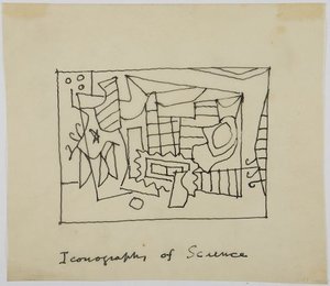 Variant Study Of ''synthetic Souvenir'' — Stuart Davis