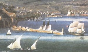 Veduta Di Genova - Circa — Ambroise Louis Garneray