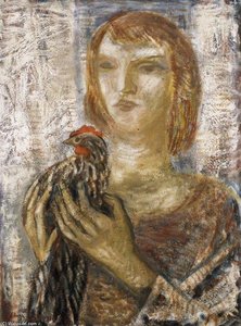 Woman With A Coquerel — Jeno Gadanyi