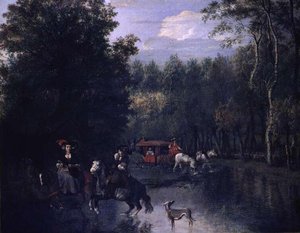 CAVALIER ET AMAZONE