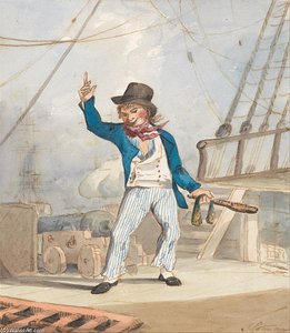 Caricature Of A Sailo — John Sell Cotman