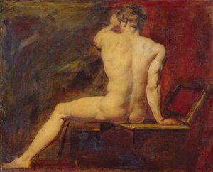 Study Of Male Nude — William Etty