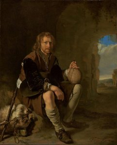 Traveler At Rest — Frans Van Mieris