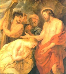 Christus Und Maria Magdalena — Peter Paul Rubens