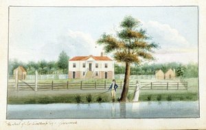 The Seat Of Jos. Winthrop, Esq., Goose Creek — Charles Fraser
